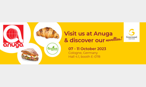 Visit us at Anuga & discover our novelties 🥐